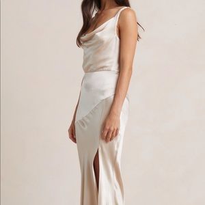 NWT Bec and Bridge Moon Dance Cowl Dress